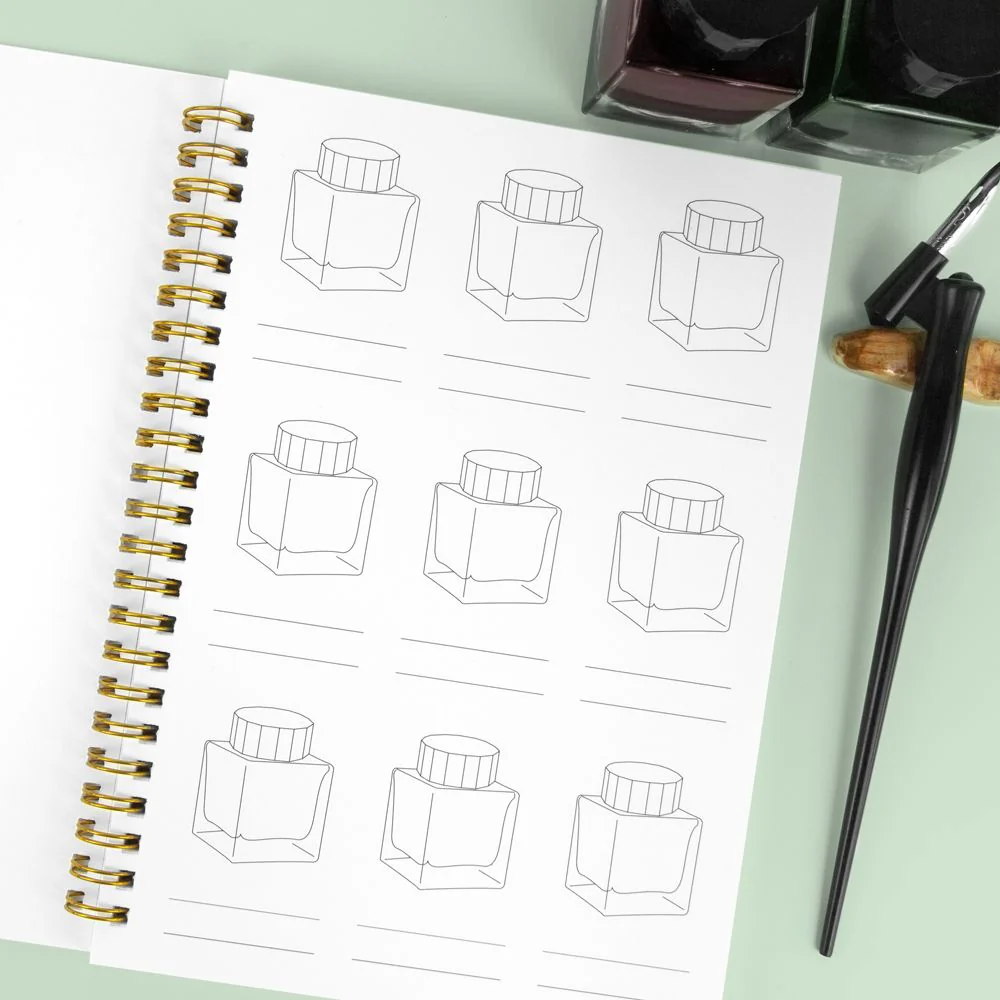Wearingeul Ink Colour Swatch Book - A5 - Image 4