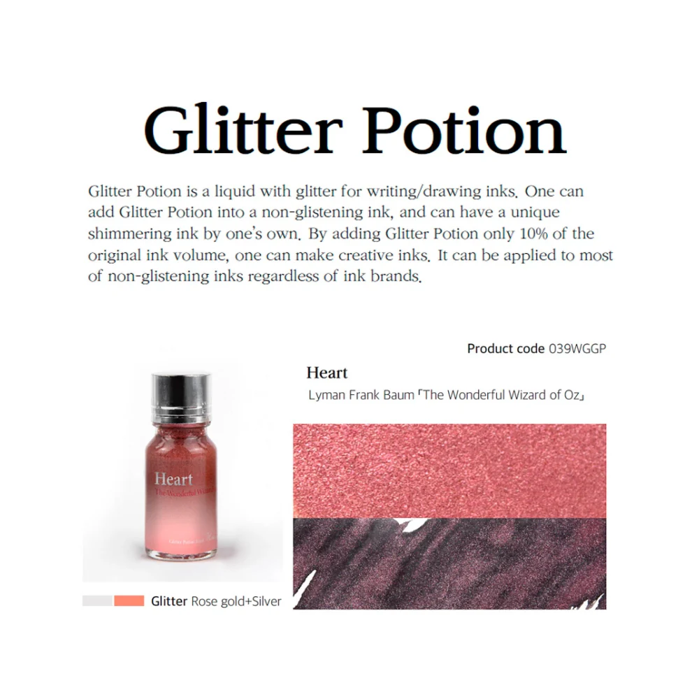 Wearingeul The Wonderful Wizard of Oz Glitter Potions — Ink Additive 10ml - Image 8
