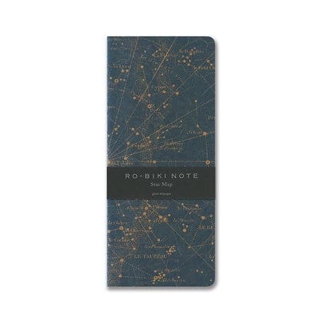 Yamamoto Paper RO-BIKI NOTE Star Map Plain Notebook - Image 2
