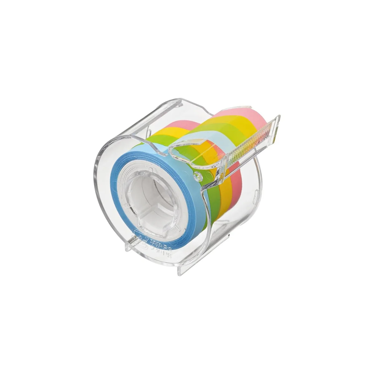 Yamato Sticky Roll Film Tape Set – 4 Colours with Dispenser