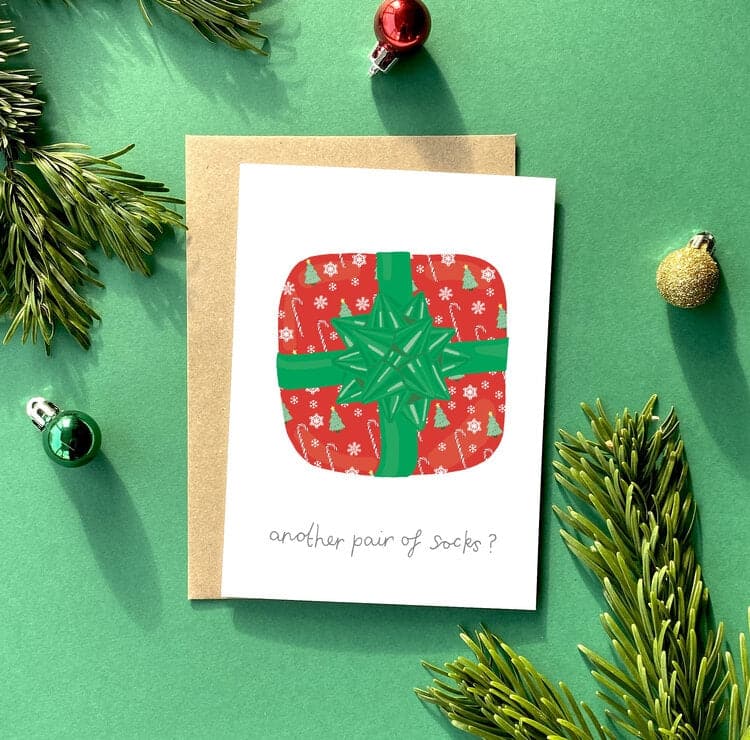 You've got pen on your face 'Socks' Greeting Card