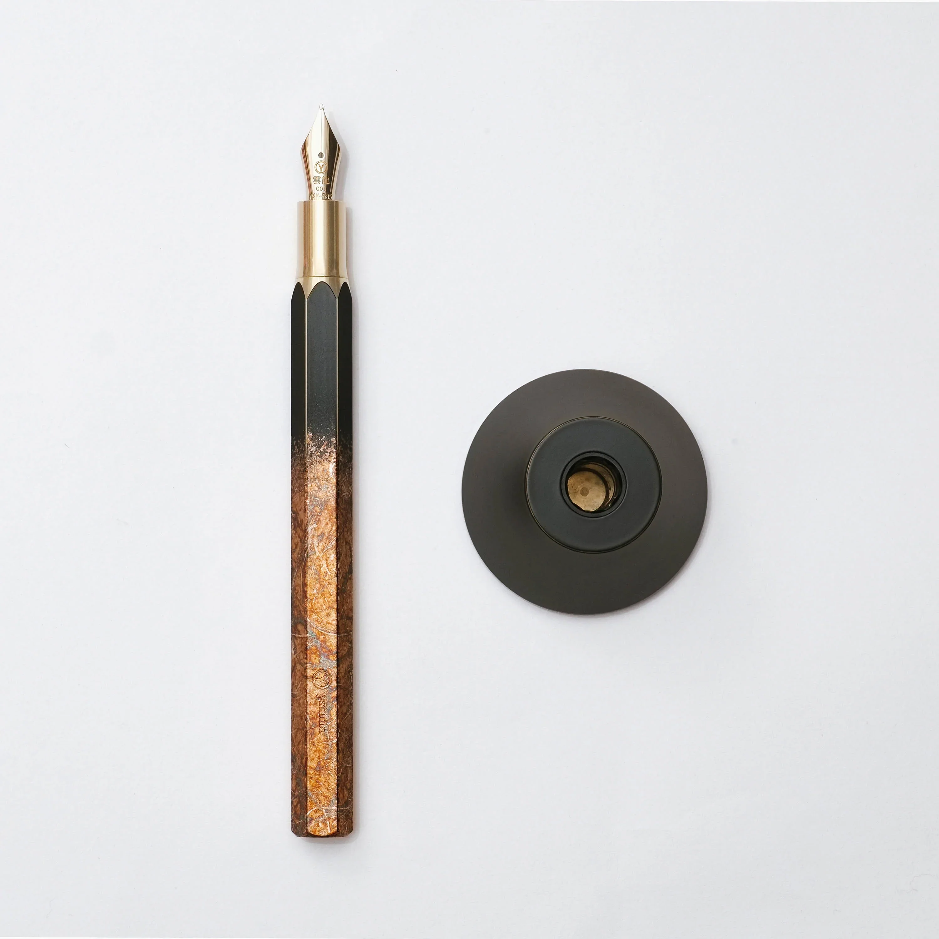 Ystudio Classic Renaissance Limited Edition YAKIHAKU Fountain Pen - Image 4