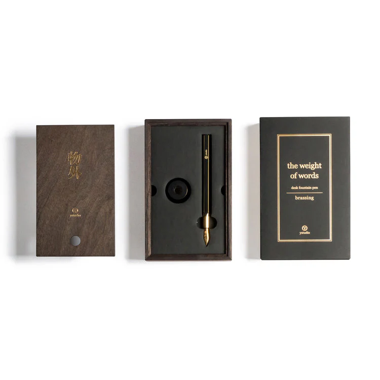 ystudio Classic Revolve Desk Fountain Pen - Image 5
