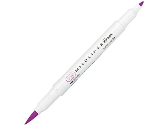 Zebra Mildliner Brush Pen Dual-Ended Highlighter - Image 30