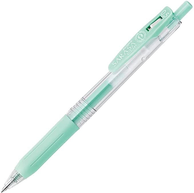 Zebra Sarasa Clip Ballpoint Gel Pen - Milk Colours (Pastels) - Image 6