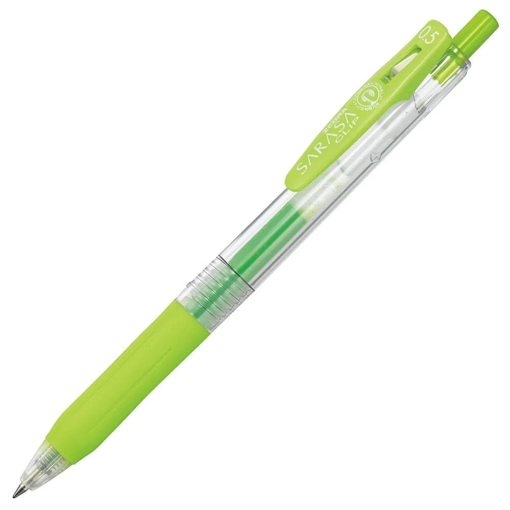 Zebra Sarasa Clip Gel Retractable Pen - 0.5mm - Pack of 10 - Image 3