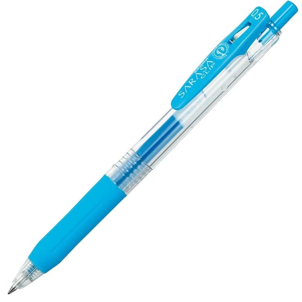 Zebra Sarasa Clip Gel Retractable Pen - 0.5mm - Pack of 10 - Image 4