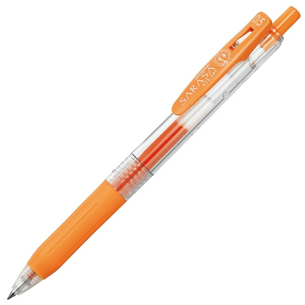 Zebra Sarasa Clip Gel Retractable Pen - 0.5mm - Pack of 10 - Image 5